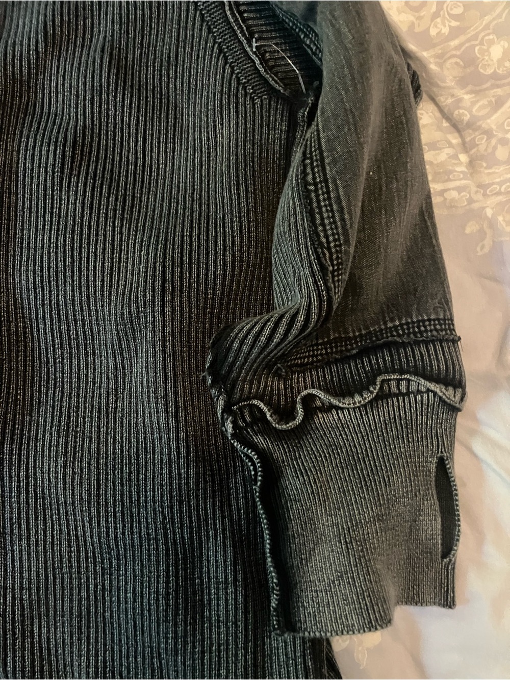 NWOT We The Free Worn Thru Pullover, Small - Picture 3 of 6